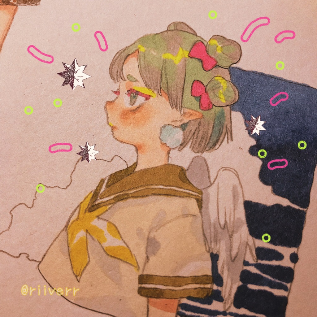 画师tear的插画作品欣赏,插画画师shimmer作品欣赏