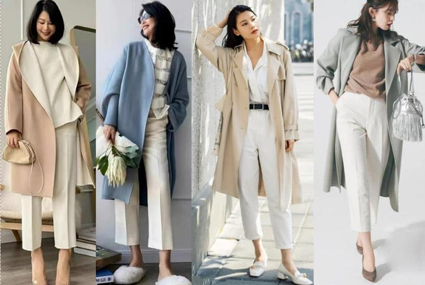 春季，女神怎能少一条“白裤子”，简洁优雅，非常高级