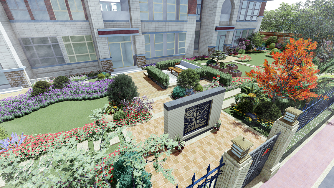 艺墅庭院｜漫城林语花园会所