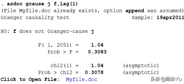 stata中adf检验,stata格兰杰结果怎么看