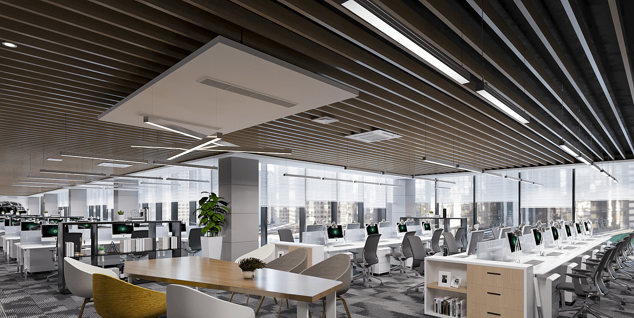 重庆高端办公室装修,重庆现代办公室装修装潢设计