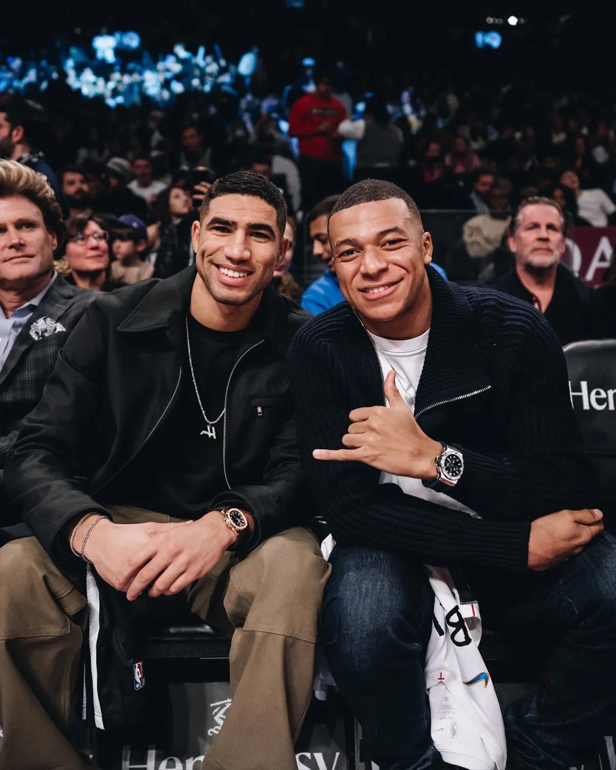 姆巴佩新恋情曝光！与变性人分手后约上少妇，好基友阿什拉夫见证