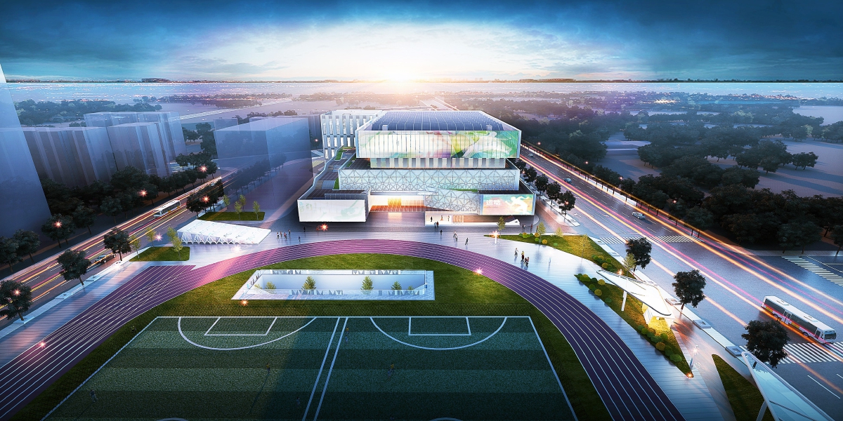 南通通州老体育馆,通州区体育场升级改造