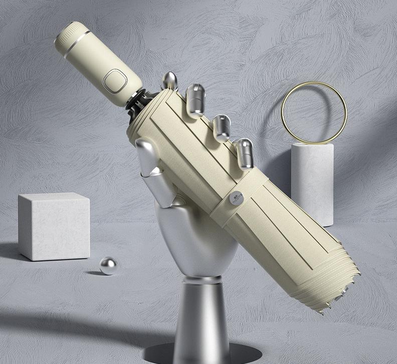 国产伞界“黑马”崛起！突破传统雨伞设计，风雨越大越显厉害