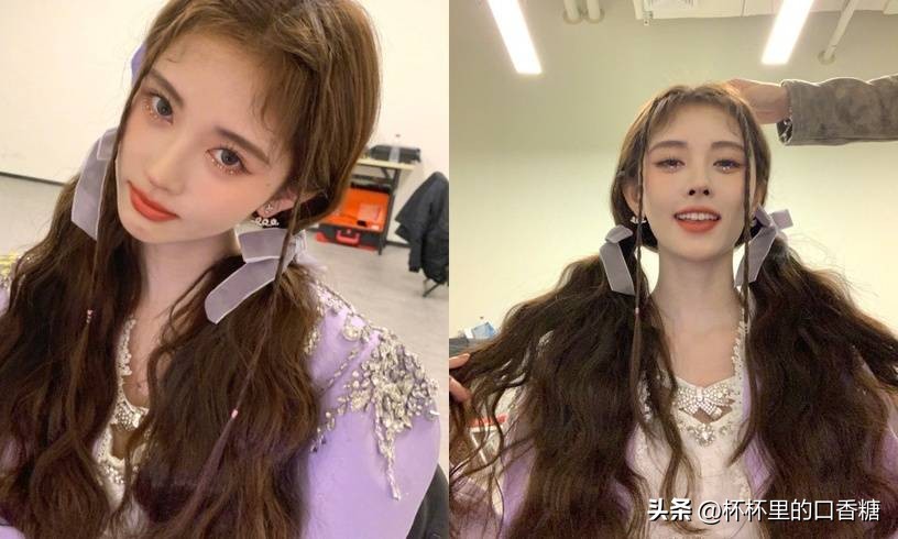 明星编发杨紫热巴,迪丽热巴杨紫同款头发编发