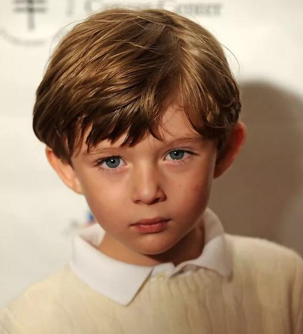 特朗普巴伦小时候,特朗普小儿子巴伦近照