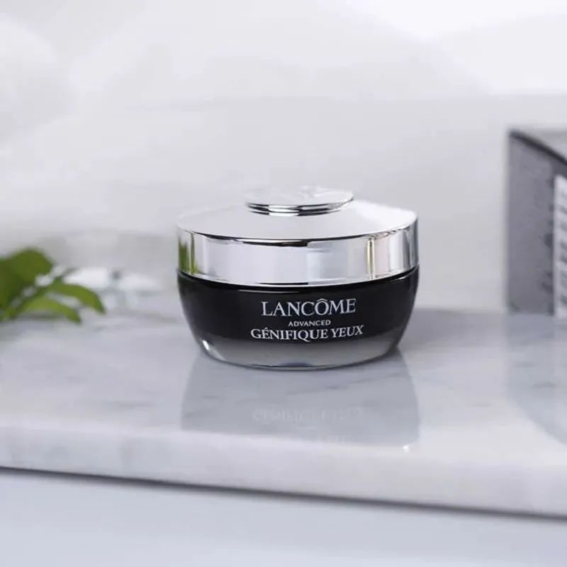 新款兰蔻小黑瓶眼霜里面有细闪吗,兰蔻菁纯淡纹黑眼圈眼霜