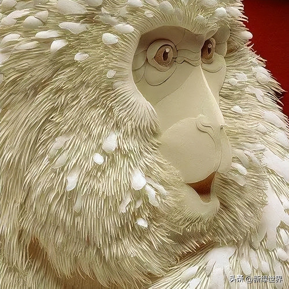 纸艺作品绘画,千变万化的纸艺术作品