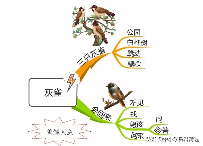 三年级语文上册生字思维导图,部编版三年级语文上册思维导图