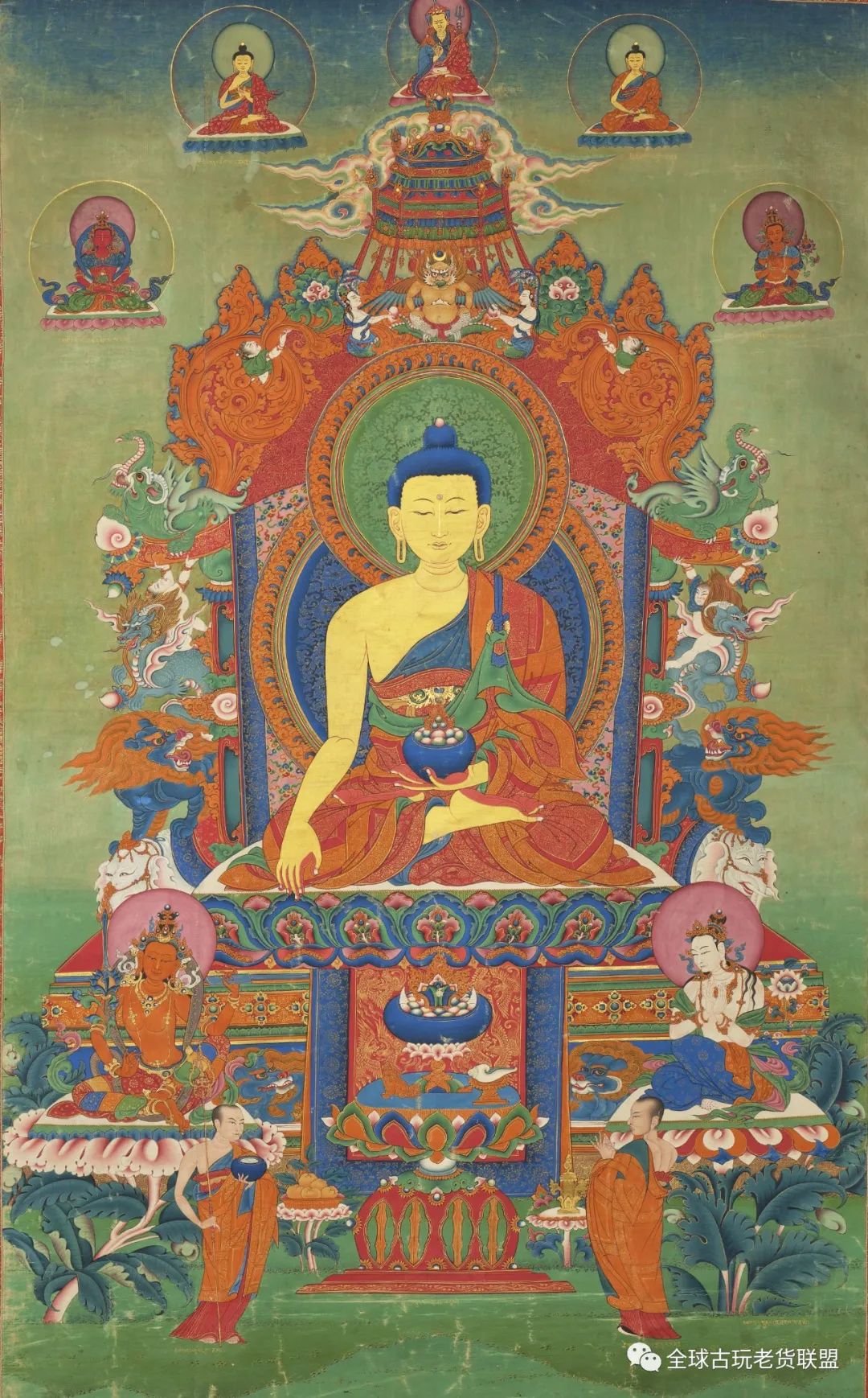 邦瀚斯成交的宣德瓷片,邦瀚斯宣德掐丝珐琅盖盒成交