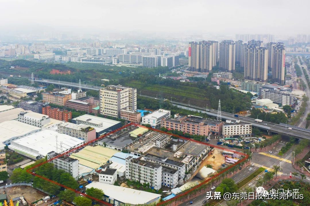 东莞鸿图广场被拆除重建,东莞南城胜和塘贝村要拆除重建