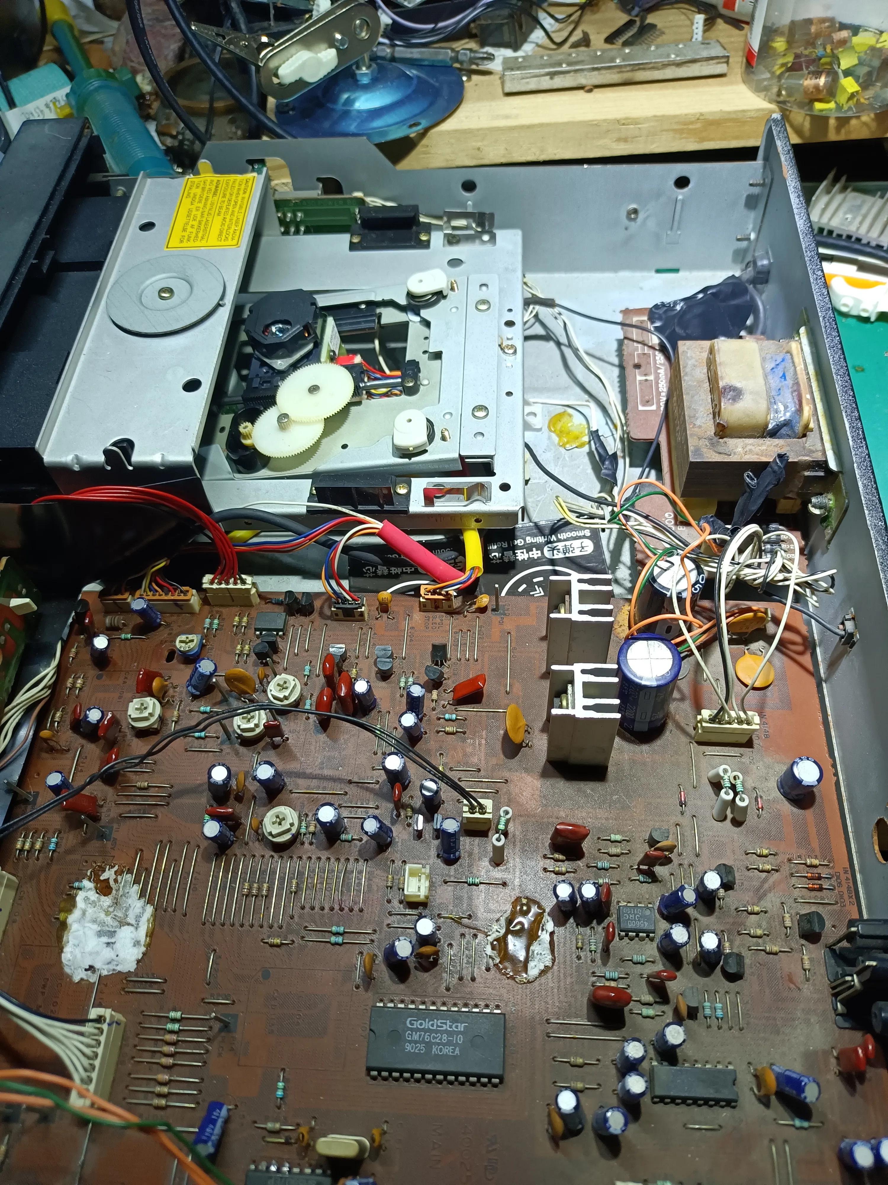 天龙cd2560不读碟,天龙cd2560维修