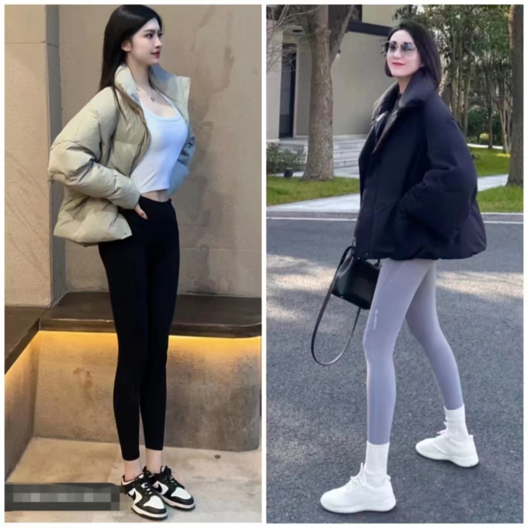 瑜伽裤穿出自然不做作风情,瑜伽裤穿出高级感