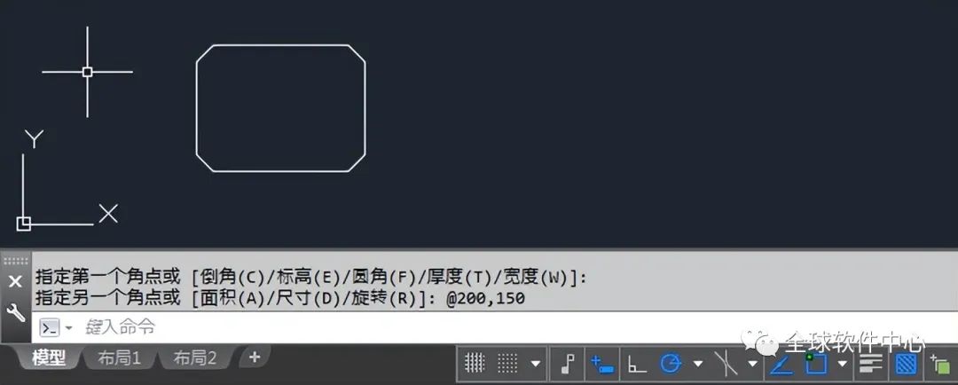 cad制图中的矩形命令怎么用,cad制图中矩形命令怎么用