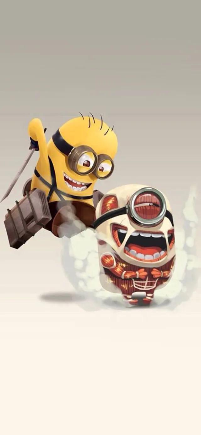 分享桌面壁纸小黄人,会说话的小黄人壁纸