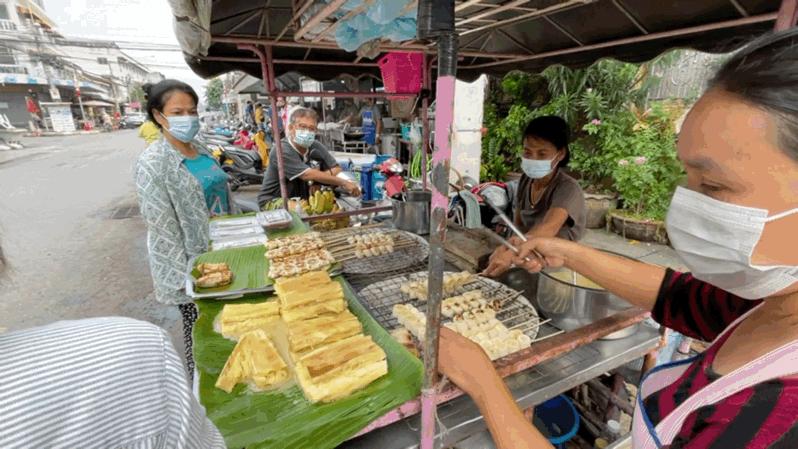 泰国疫情夜市地摊,泰国路边摊的疫情