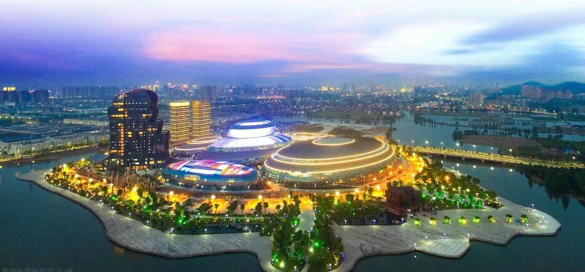 柯桥江南水乡纺织,柯桥水乡