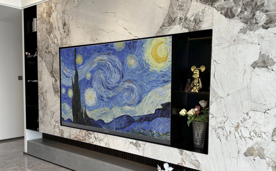 卡萨帝壁画电视价格,卡萨帝壁画电视m160屏幕是哪的