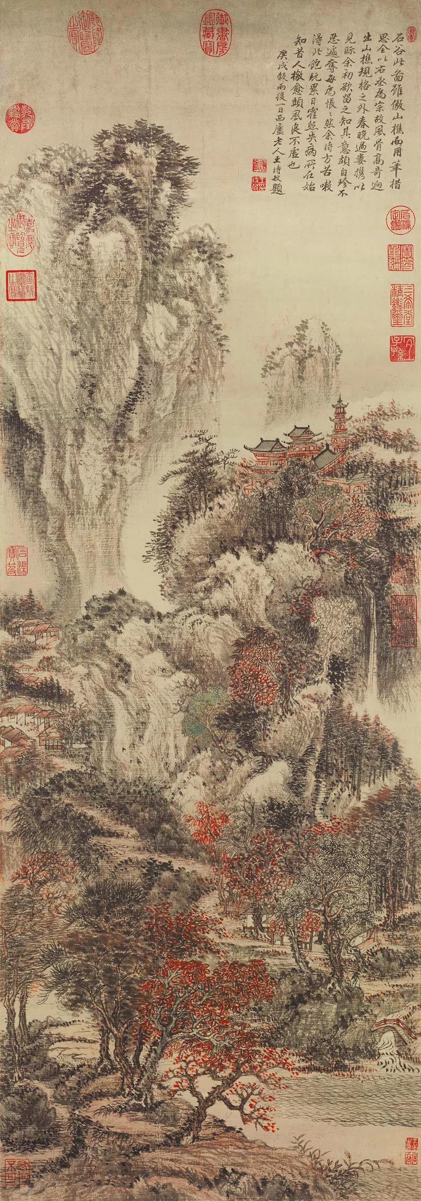 四王山水技法,四王山水的特点