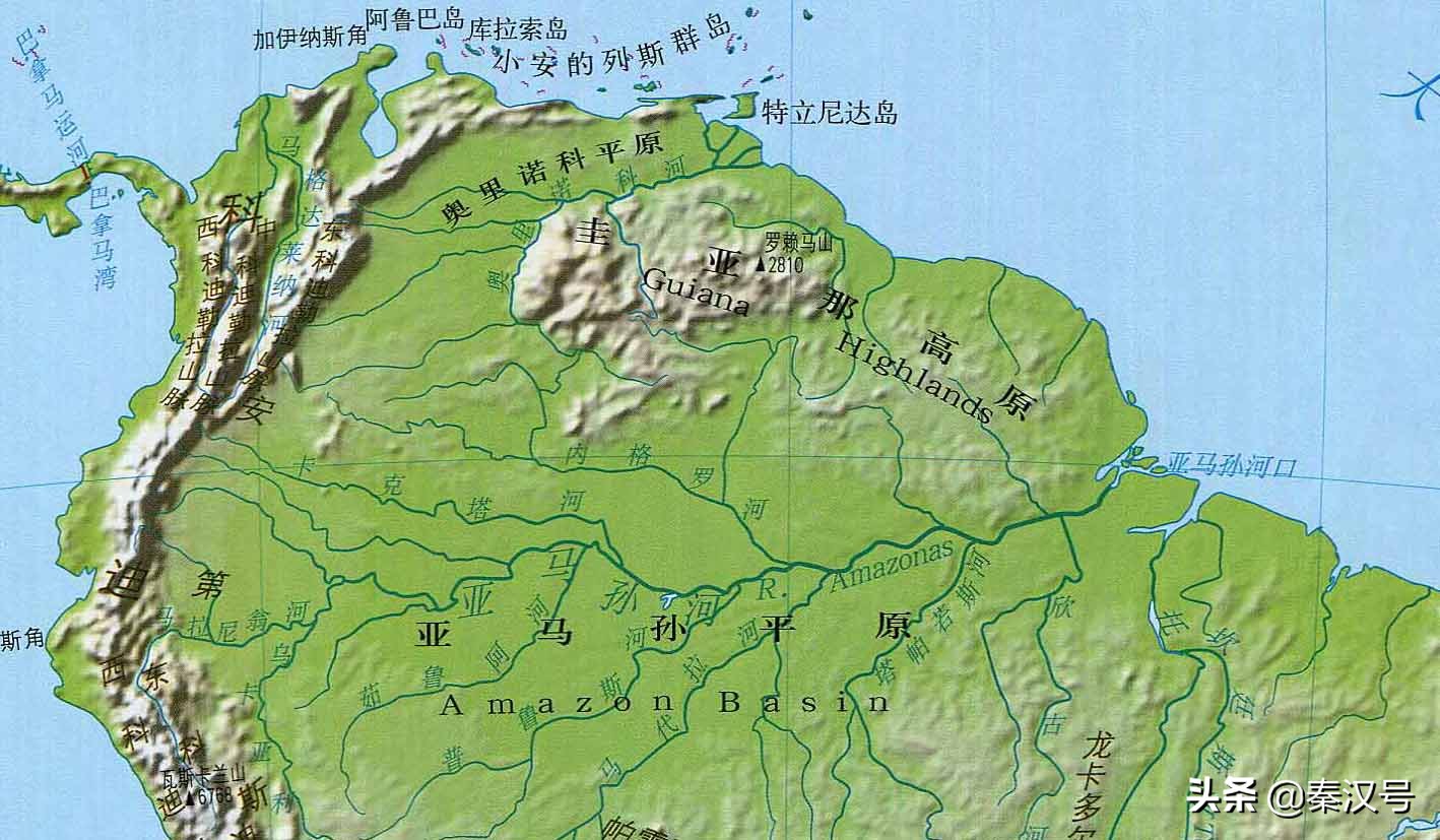 圭亚那和法属圭亚那不同,圭亚那和法属圭亚那是一个国家吗