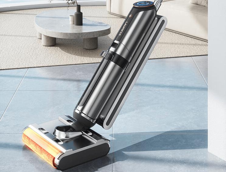 追觅洗地机h12pro和美菱洗地机,悠尼洗地机和德尔玛洗地机p20测试