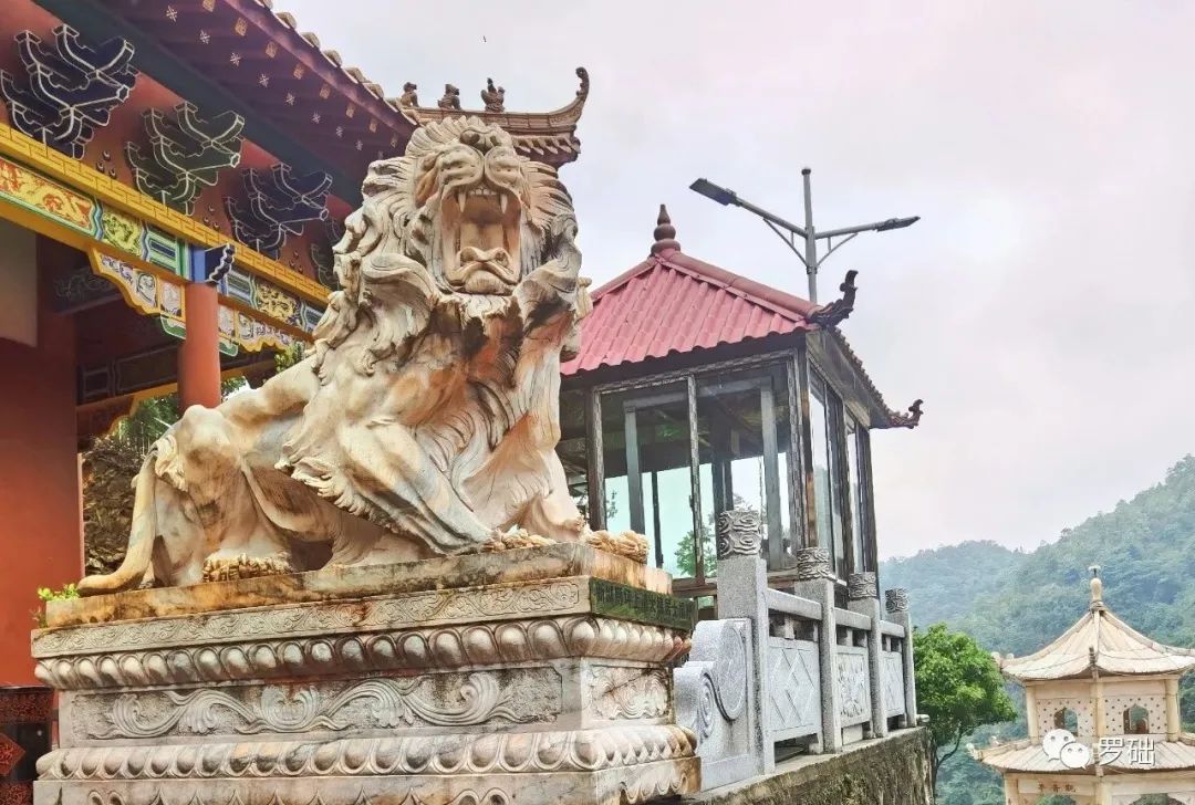 冒雨骑游资江小三峡·板竹山·望云寺观风景
