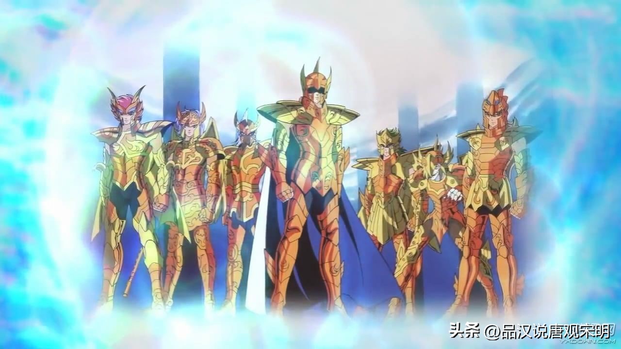 圣斗士强敌排行：2个黄金就能打赢的海斗士与不可战胜的刻斗士