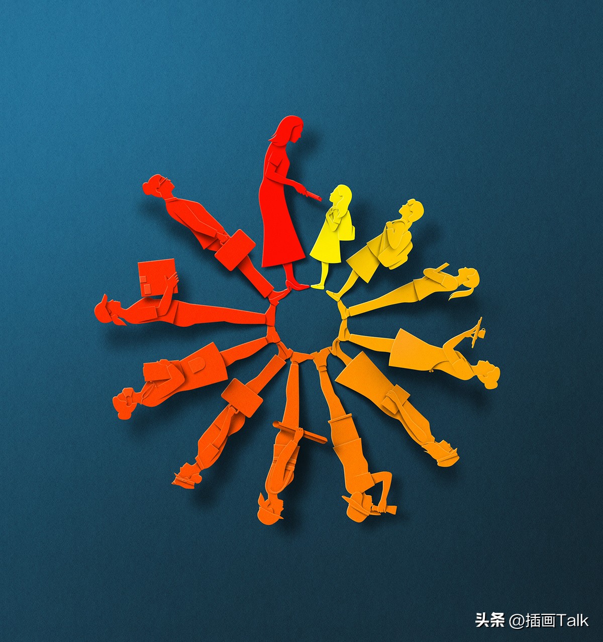 意大利插画师插画作品,意大利插画师插画作品春天