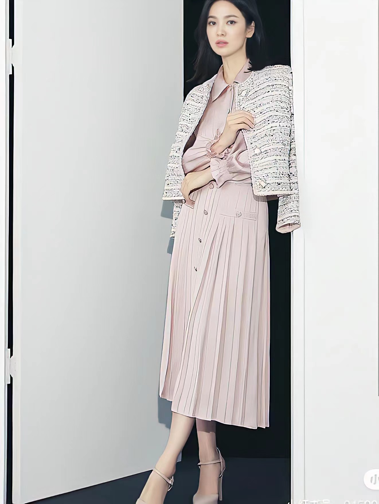 冬季显瘦外套小香风搭配,冬天怎么穿小香风外套