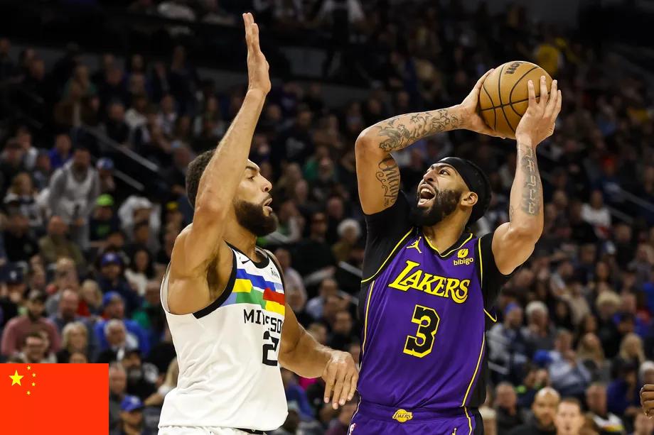 湖人vs森林狼浓眉受伤继续比赛,森林狼vs湖人戴维斯