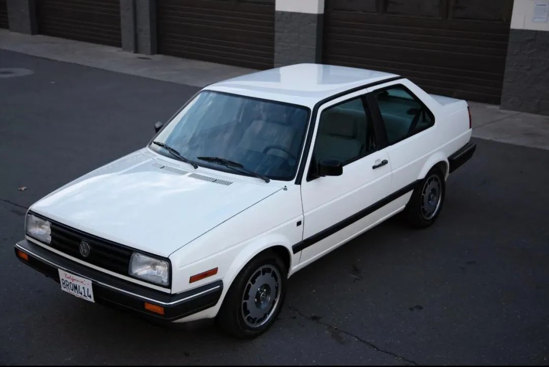 国内少见1989款双门大众捷达