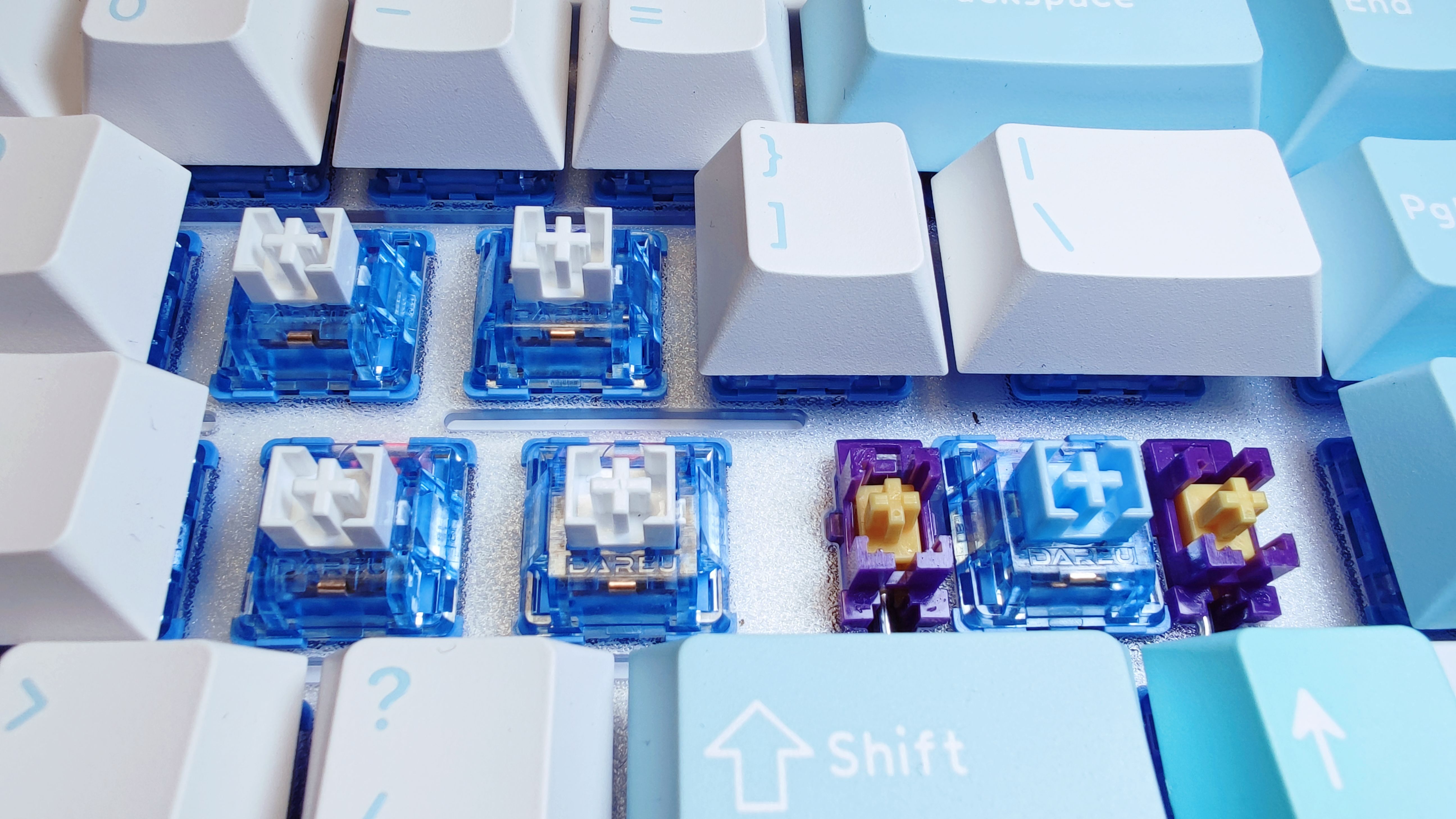 达尔优a81键盘灯光调节,达尔优a84pro机械键盘测评