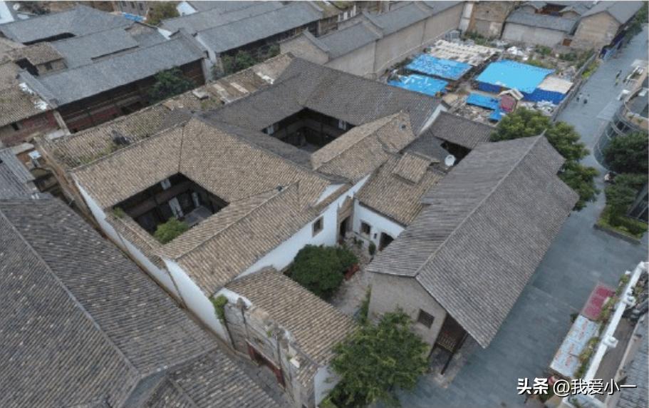 云南昆明古建筑群图,云南省昆明市官渡古镇古建筑