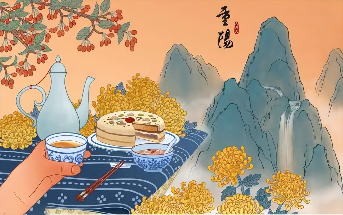 九月初九重阳节敬老山歌,九月初九重阳节的意思