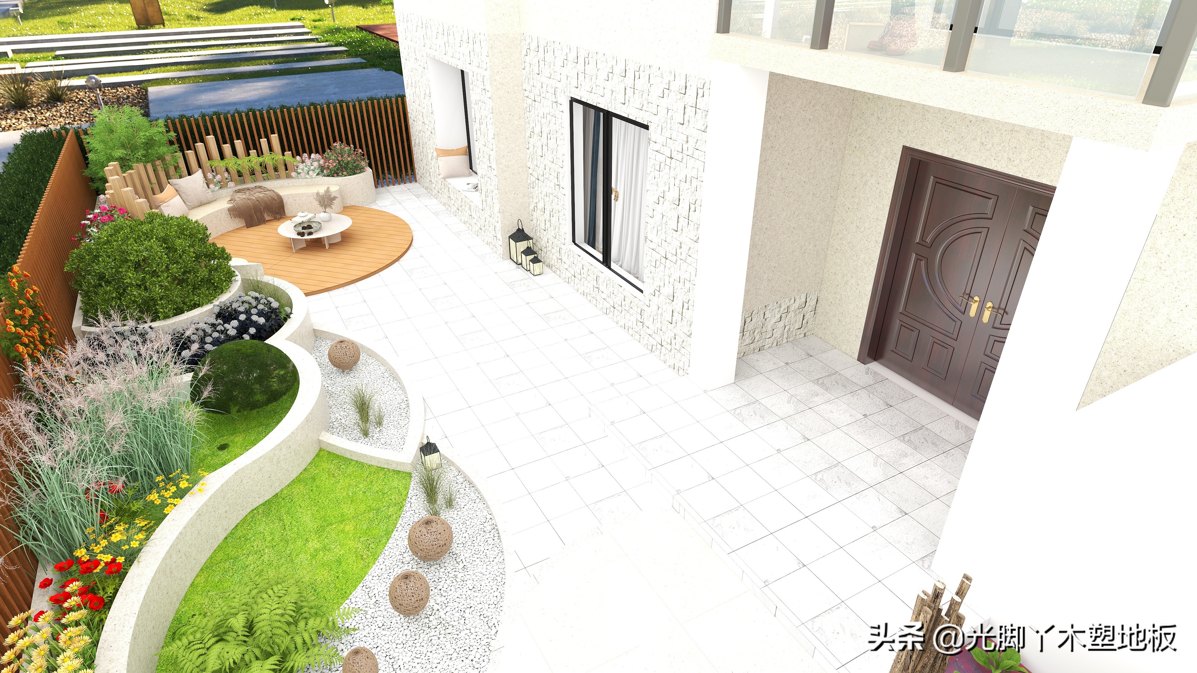 木塑/塑木地板如何安装呢？今天先简单分享一下，后面再细化操作