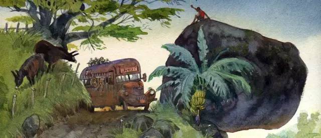 世界顶级水彩画家作品欣赏,世界水彩画大师三巨头的作品欣赏