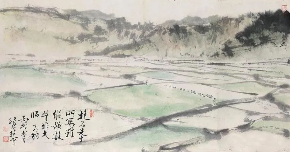 傅抱石山水画鉴宝真迹视频,傅抱石山水画拍卖价格排名