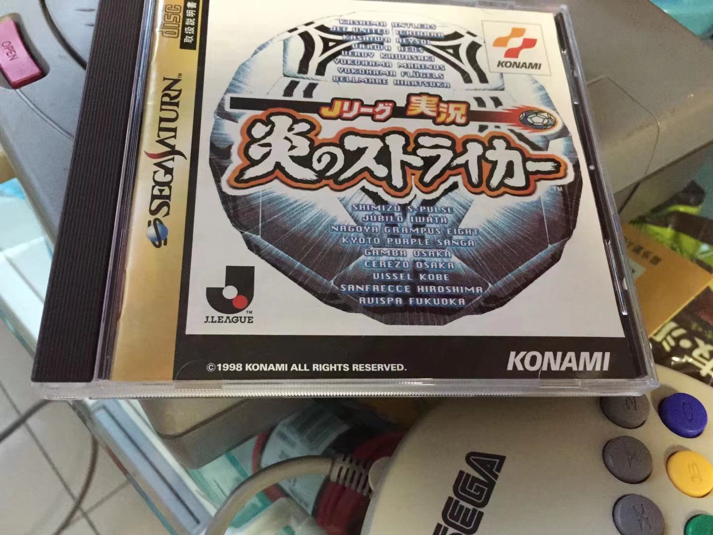 世嘉全部足球游戏,世嘉土星实况足球