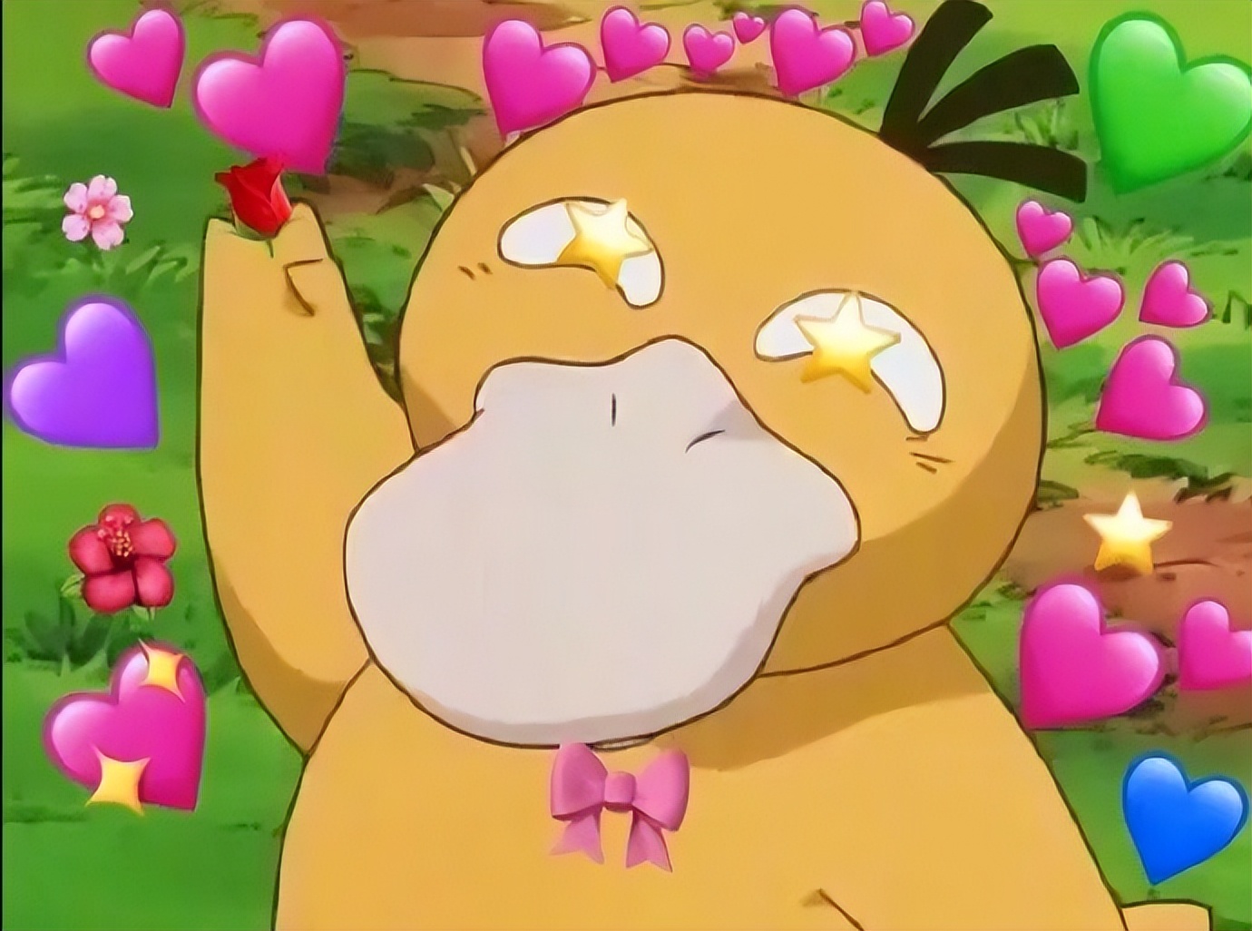 爱心动物表情包,拒绝爱心表情包