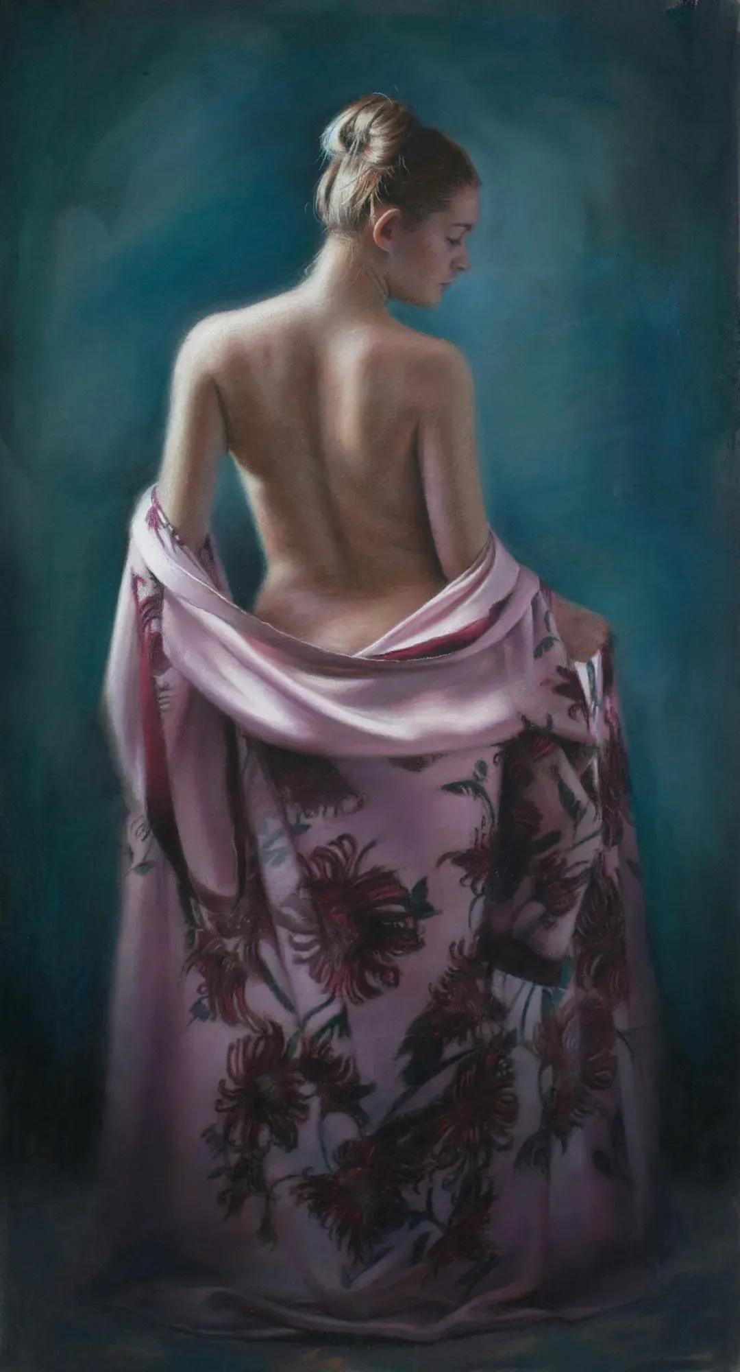 国外当代超写实艺术作品,西方油画大师笔下的绝世美人