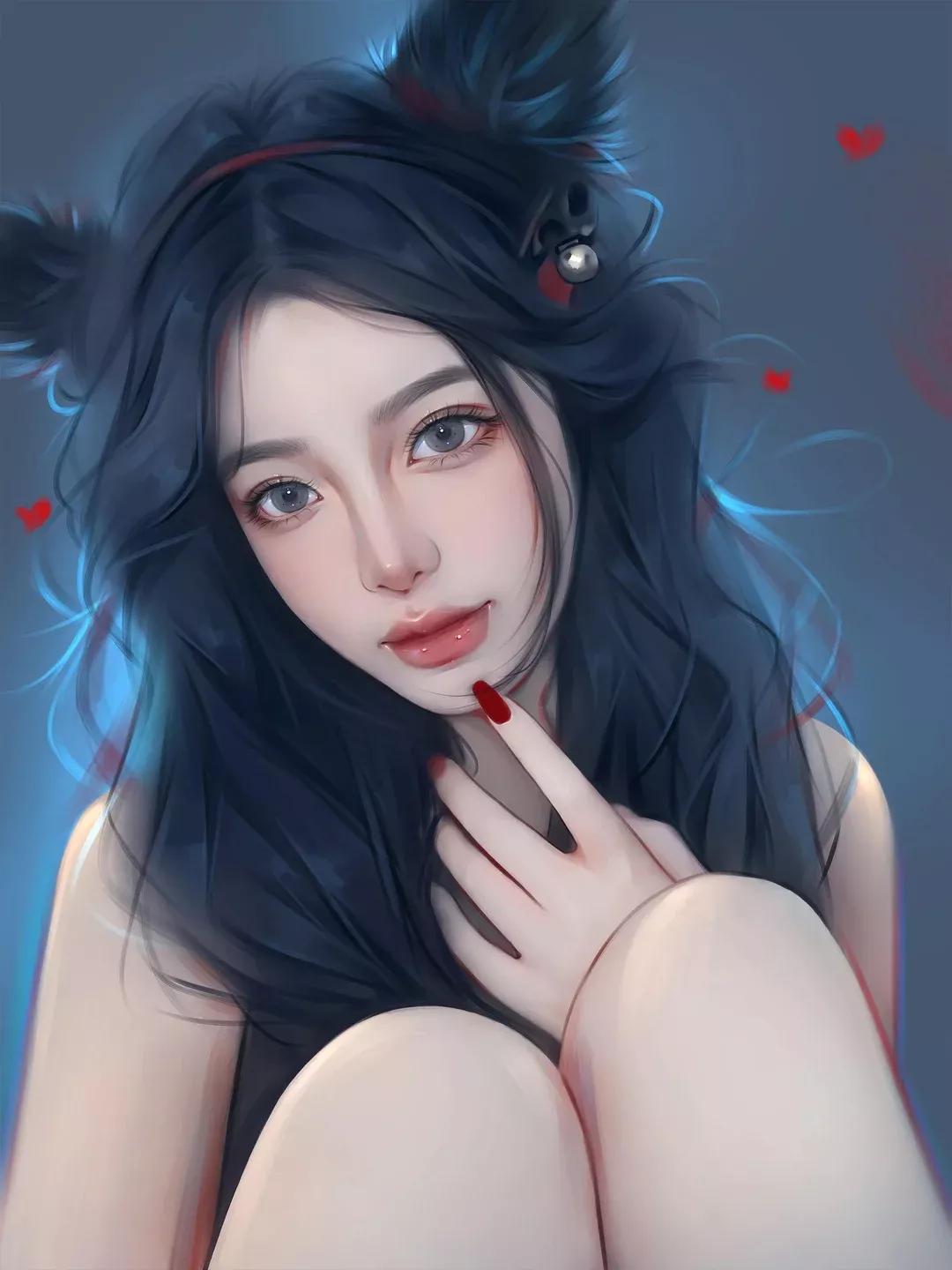 好看的适合女生的微信卡通头像,漫画女生微信头像大全唯美气质