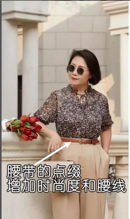 洋气七分阔腿裤适合40岁的人穿,谁说小个子女人不适合穿阔腿裤