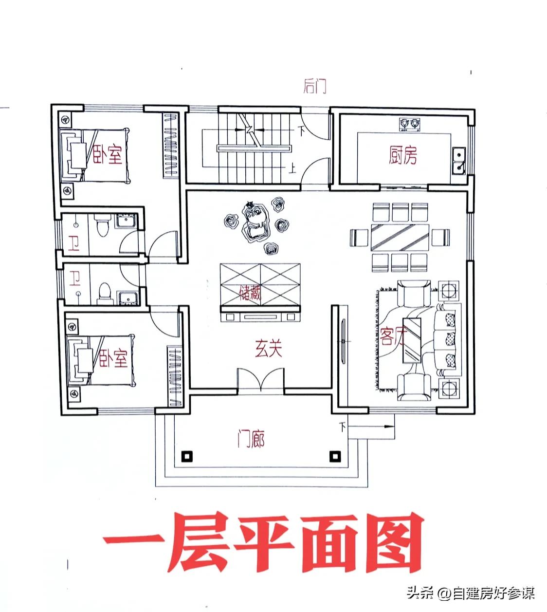 只有一个楼梯怎么隔开自住与出租,一楼公寓二楼自住楼梯设计