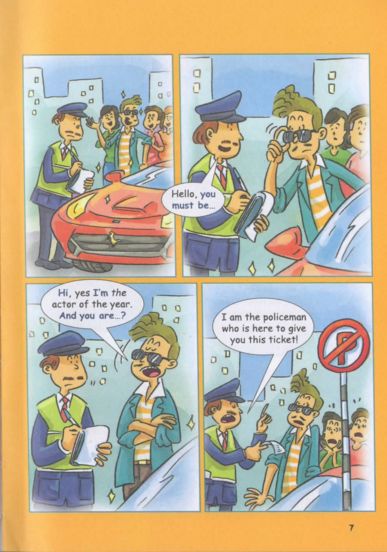 英语漫画记词根词汇,英语漫画单词速记