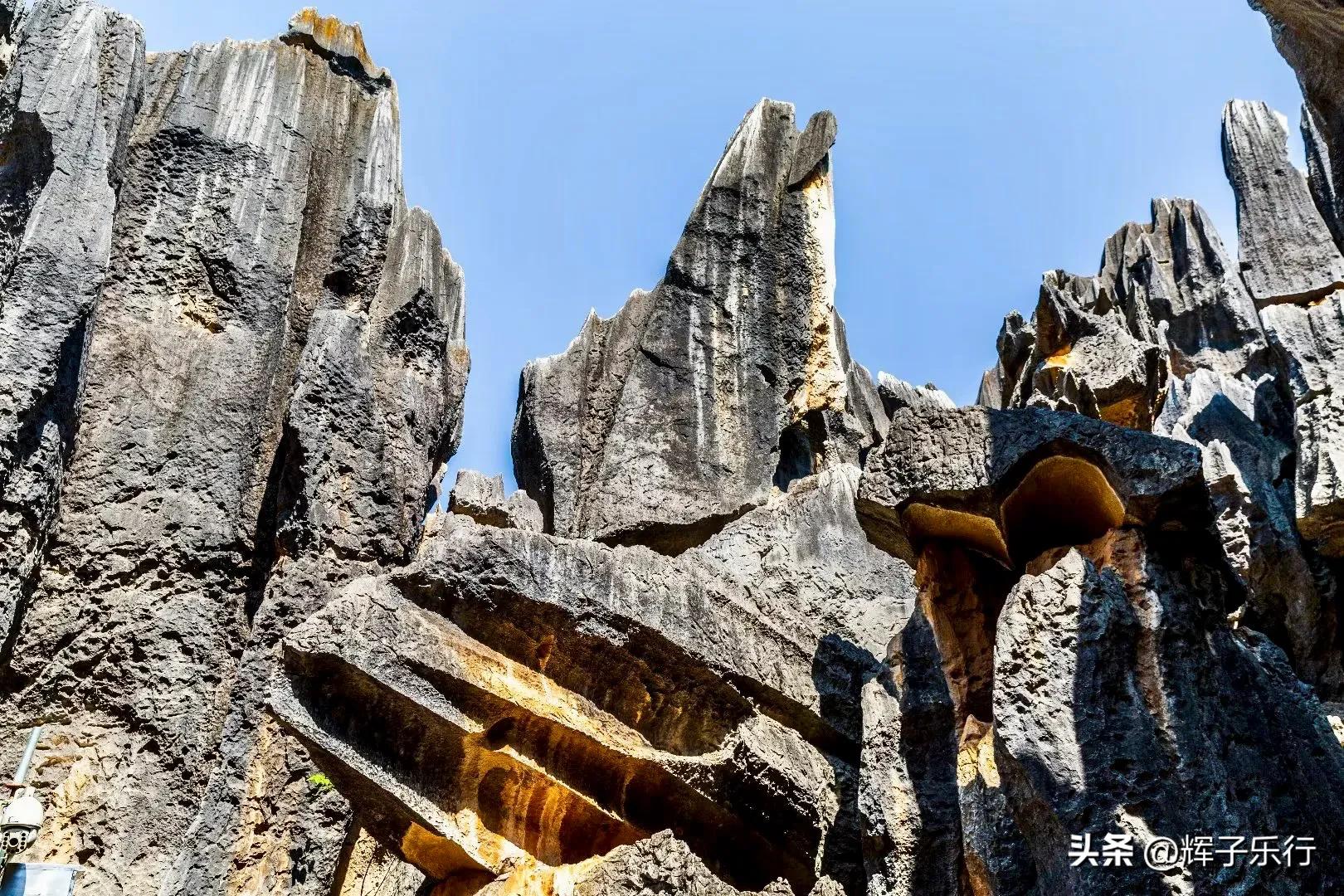 世界自然遗产云南石林,云南石林亿万年形成的地质奇观