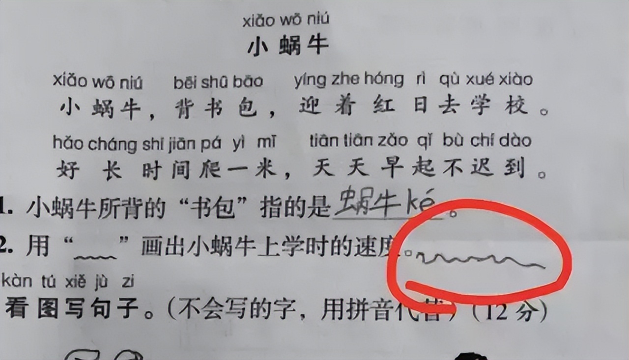 小学生零分试卷网友看了笑喷,一次大胆的尝试500字六年级