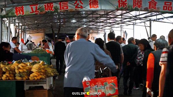 逛桂林早市,桂林最便宜的早市在哪