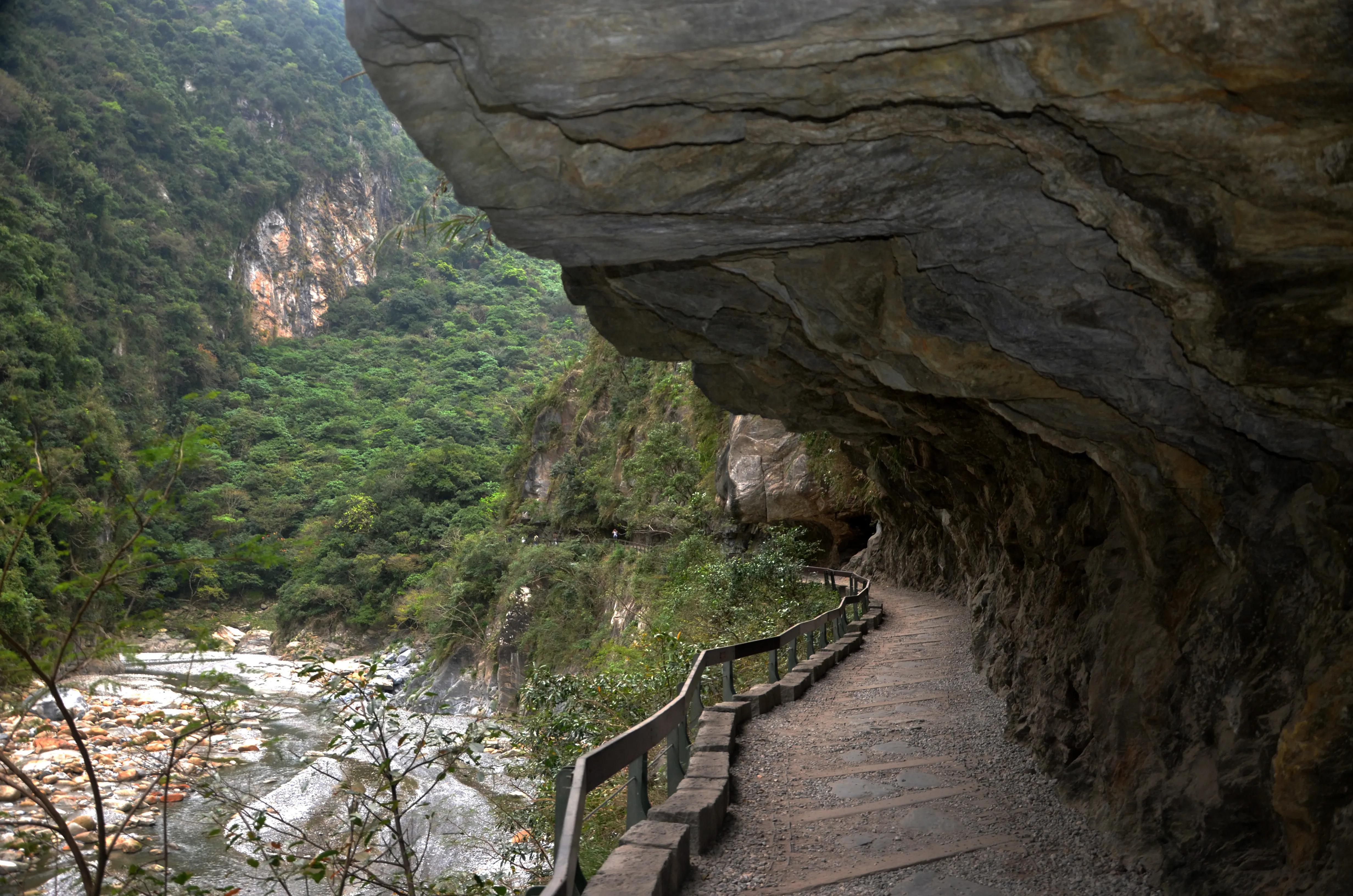 台湾太鲁阁大峡谷绝美风景,台湾太鲁阁大峡谷