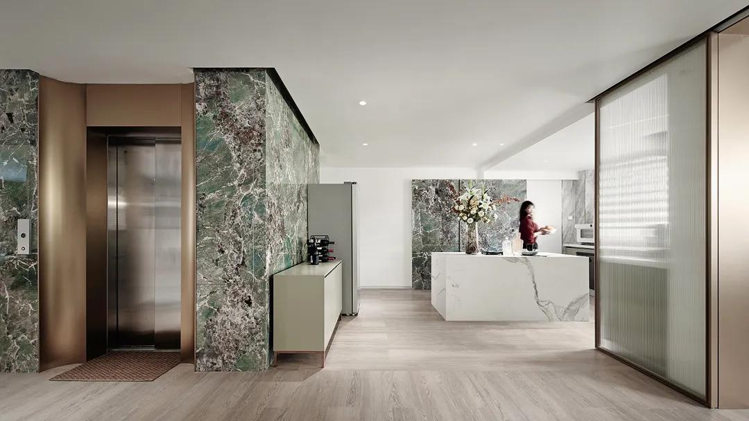 150㎡现代奢意公寓|清石设计