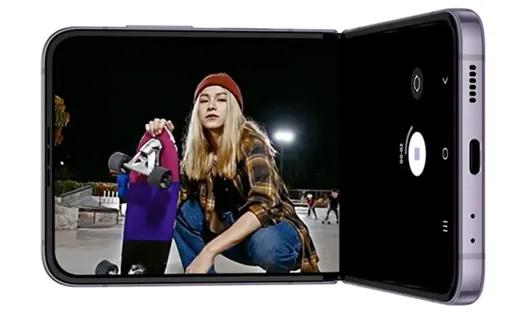 三星galaxyzflip4打王者荣耀,三星折叠GalaxyZFlip4宣传